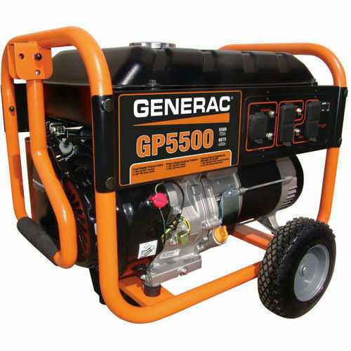 Generac GP5500 Portable Powered Generator – 5939