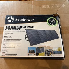NEW in BOX SOUTHWIRE Elite Series 100-Watt Solar Panel POWER STATION