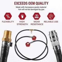 for Honda EU2200 EU2000 EU1000 HND1.2CD for Bergs II Dual System with Hose & Cap