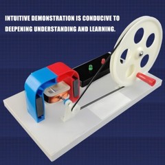 Hand Crank AC & D-C Generator Manual Generator Physics Hand Cranked Generator