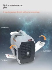 1KW Gasoline Generator Permanent Magnet 220V Small Mute Outdoor Generator