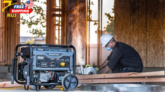 Pulsar G12KBN Heavy Duty Portable Dual Fuel Generator 9500 Rated Watts & 12000 P