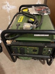 Generator 7000W output- Never used, instruction manual, battery and portable