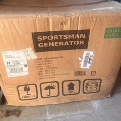 Sportsman GEN4000DF-SS 4,000 Watts Dual Fuel Portable Generator