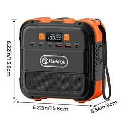 120W Portable Power Station 97Wh Small Backup Battery for Camping Power Outage