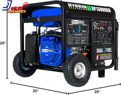 XP13000EH 13,000NWatt Dual Fuel Portable Generator Gas & Propane Electric Start
