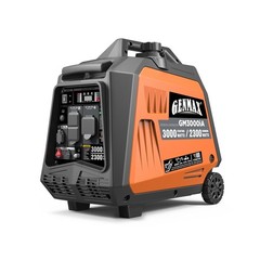 3000/2300-Watt Genmax Gas-Powered Portable Inverter Generator With CO Sensor
