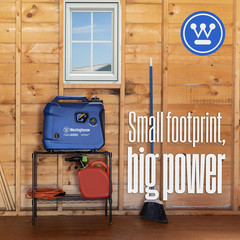 2550 Peak Watt Super Quiet & Lightweight Portable Inverter Generator, RV Ready 3