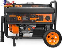 56475 4750-Watt Portable Generator with Electric Start and Wheel Kit NEW