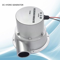36/50W Water Flow Pump Micro Hydro Generator Turbine Flow Hydraulic Power Energy
