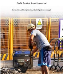 Gasoline Generator Small Household Outdoor Single/Three-Phase Silent.