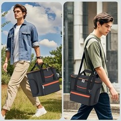 Portable Power Station Carrying Bag – Soft Padded, Shoulder Strap, Generator Cov