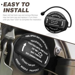 Gas Cap, Sealed Waterproof Vehicle Fuel Tank Cap, Oil Filler Cover Replacement