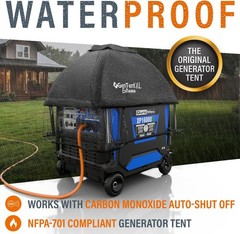 GenTent XL Inverter Running Cover Generator Tent Black