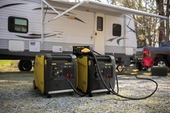 Champion 4,500-W Super Quiet Portable RV Ready Gas Inverter Generator, CO Sensor