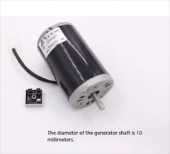 220V 550W High Power Permanent Magnet DC Generator Hydraulic Hand Crank DC Motor