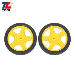 Black Generator Wheel Kit For 40065 Wheel With Folding Handle & Never Flat Tire