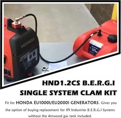 HND1.2CS Single Fuel System Clam Kits Fit for Honda EU1000i & EU2000i Generator