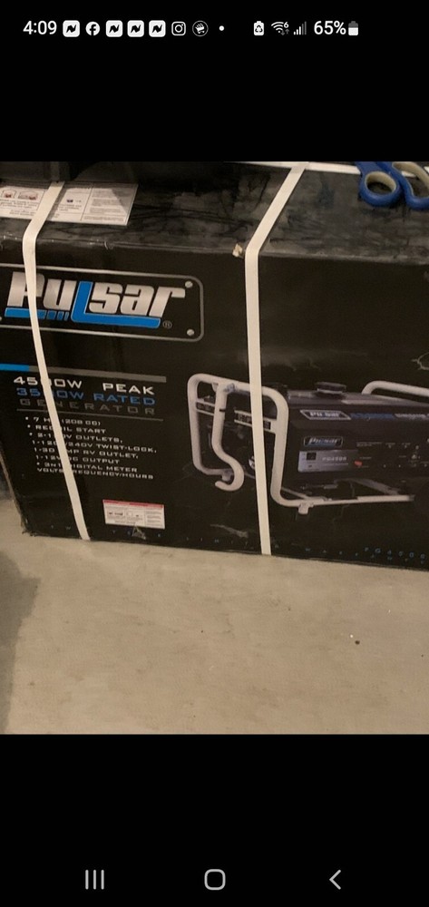 Pulsar 4500 Generator New In Box