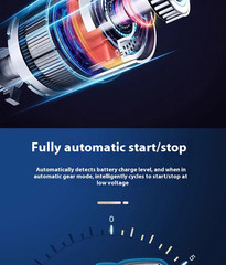 2500W Cargo Vehicle Parking Air Conditioner Gasoline Generator 24V DC Silent