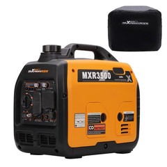 Gas Powered 3500 Watt Portable Inverter Generator Super Quiet 58 dB Home Backup