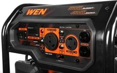 WEN GN5600 5600W Portable Generator 224cc Transfer Switch RV