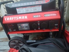 Craftsman 3650W/4550W Portable Power Generator Model 3650/4550 Red/Black