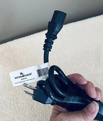 Hydrofarm BACD5, 120 V Power Supply Cord, 8