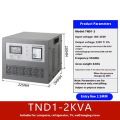 Fully Automatic 220V Household Single-phase Voltage Regulator TND1(SVC)